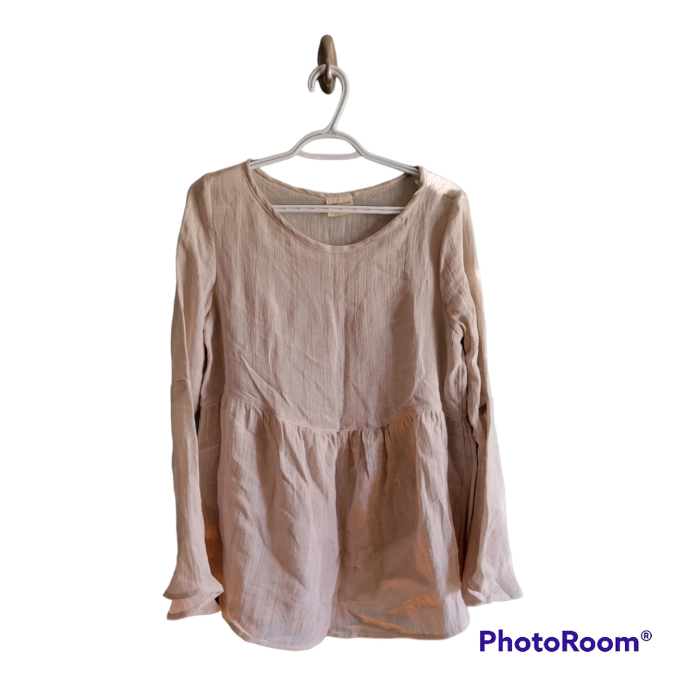 Linen Ladder 100% Linen Blouse